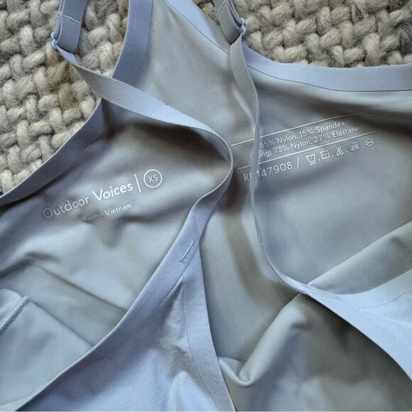 Outdoor Voices Pale Blue Periwinkle Exercise Dress XS - Picture 3 of 4